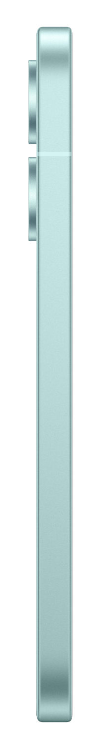 Jasnoniebieski prostokątny kształt z dwoma pionowymi srebrnymi okręgami na górze.