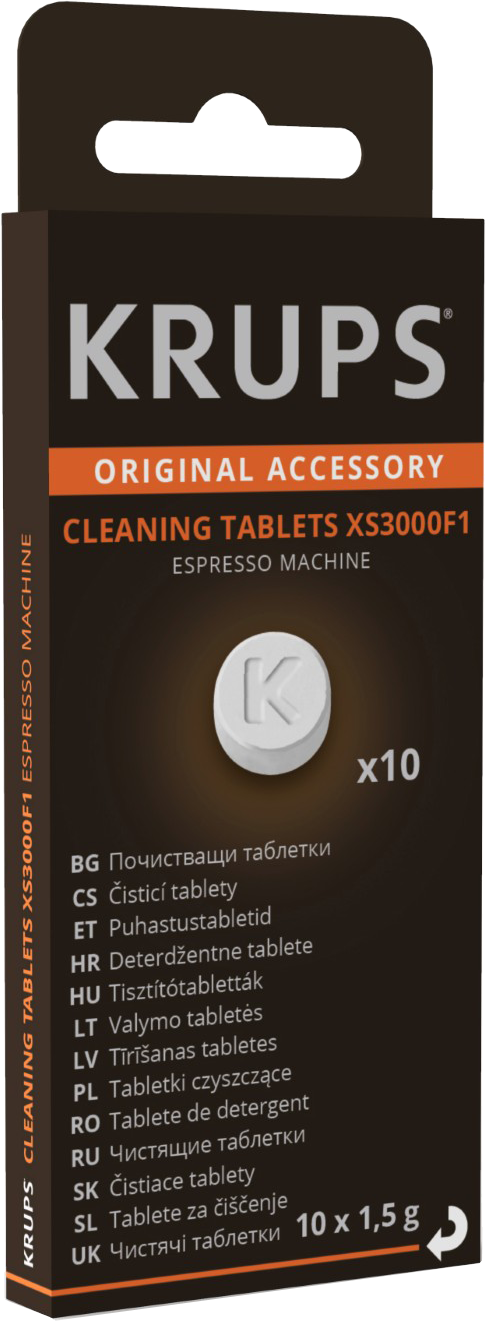 KRUPS XS3000F1 tisztítótabletta, 10 db