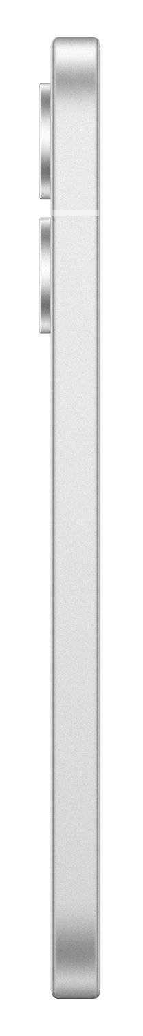 Srebrne prostokątne urządzenie z dwoma przyciskami po lewej stronie.