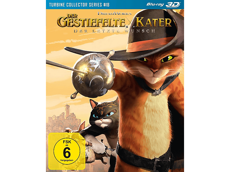 Der gestiefelte Kater: Der letzte Wunsch (Turbine Collector Series #18) [Blu-ray]
