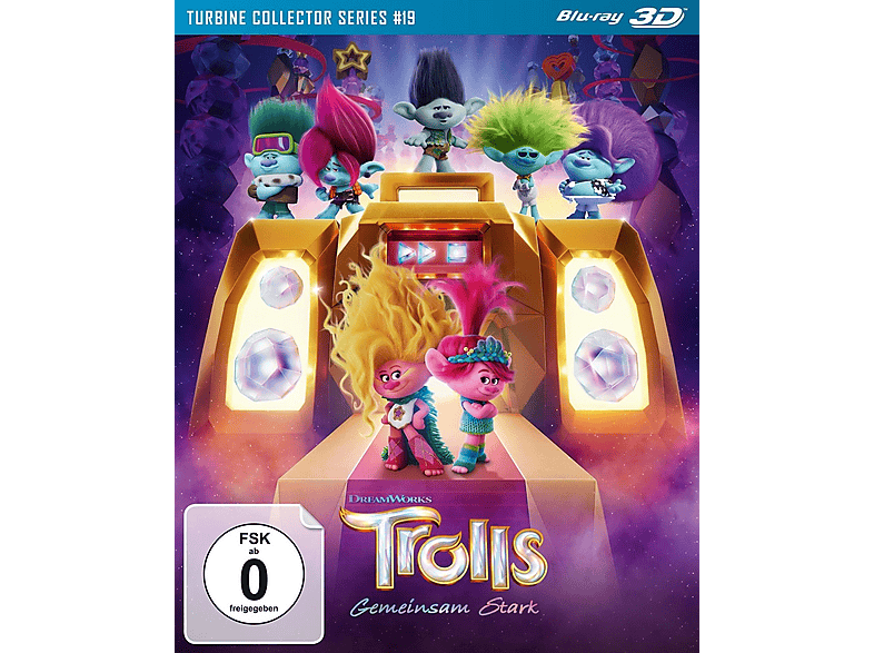 Trolls - Gemeinsam Stark (Turbine Collector Series #19) [Blu-ray 3D]