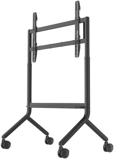 NB NORTH BAYOU P100 65-90" univerzális gurulós TV állvány, grafitszürke