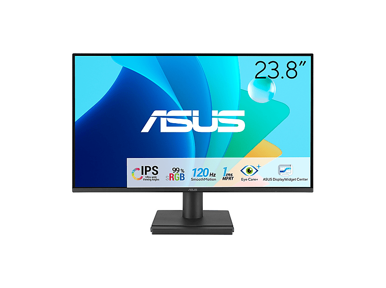 ASUS VA249HG MONITOR, 23,8 ", Full-HD, 1920 x 1080 Pixel, tempo di risposta 1 ms, refresh rate 120 Hz