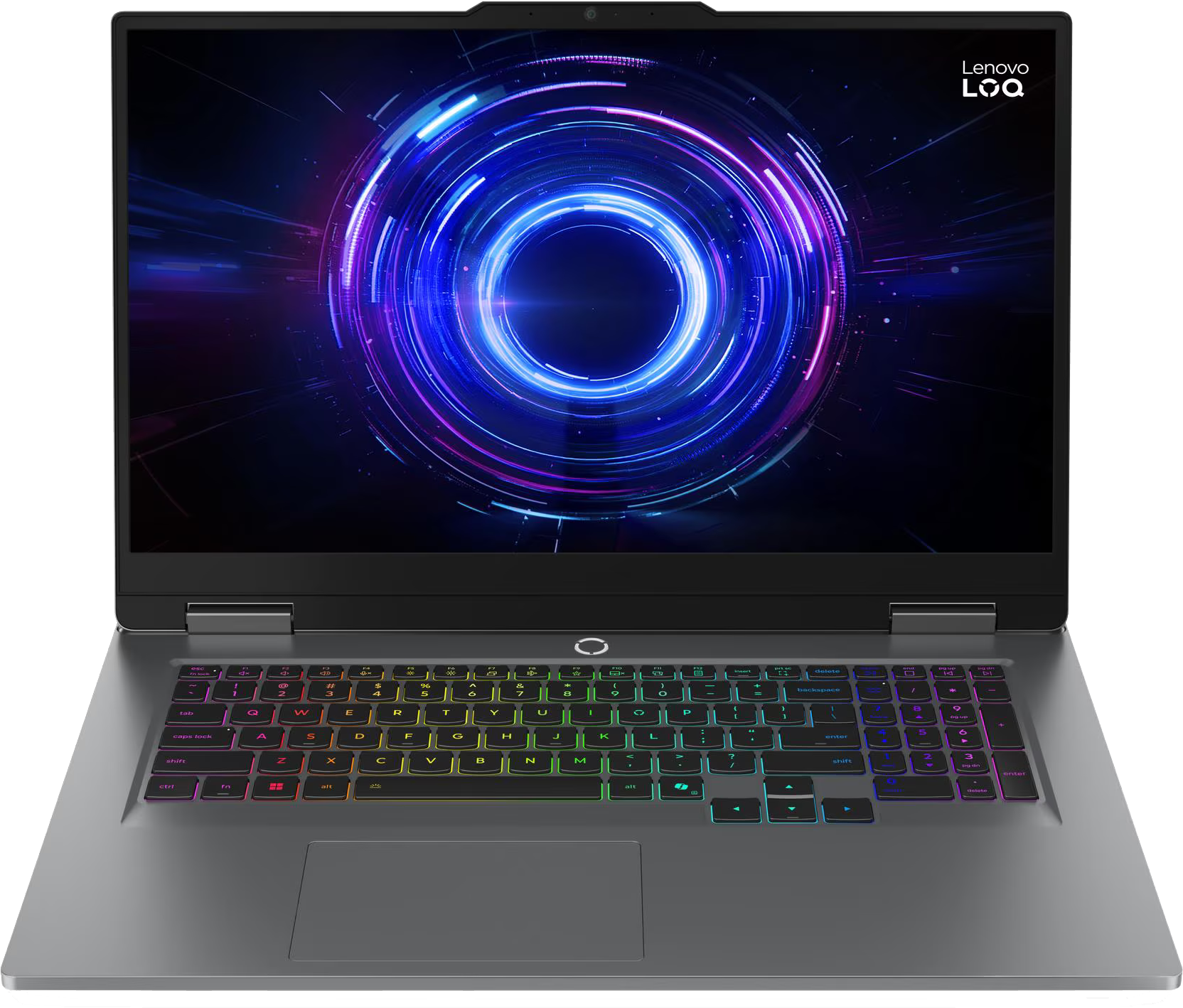 LENOVO LOQ 17IRX10 83JH002THV Szürke Gamer laptop (17,3" FHD/Core i7/24GB/1024 GB SSD/RTX5070 8GB/DOS)