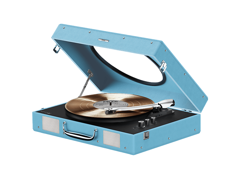 Mixx Revival 65 Platine Vinyle Stéréo Bleu