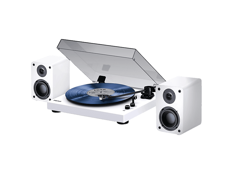 Mixx Analog System 5 Platine Vinyle Stéréo avec Enceintes Sans Fil