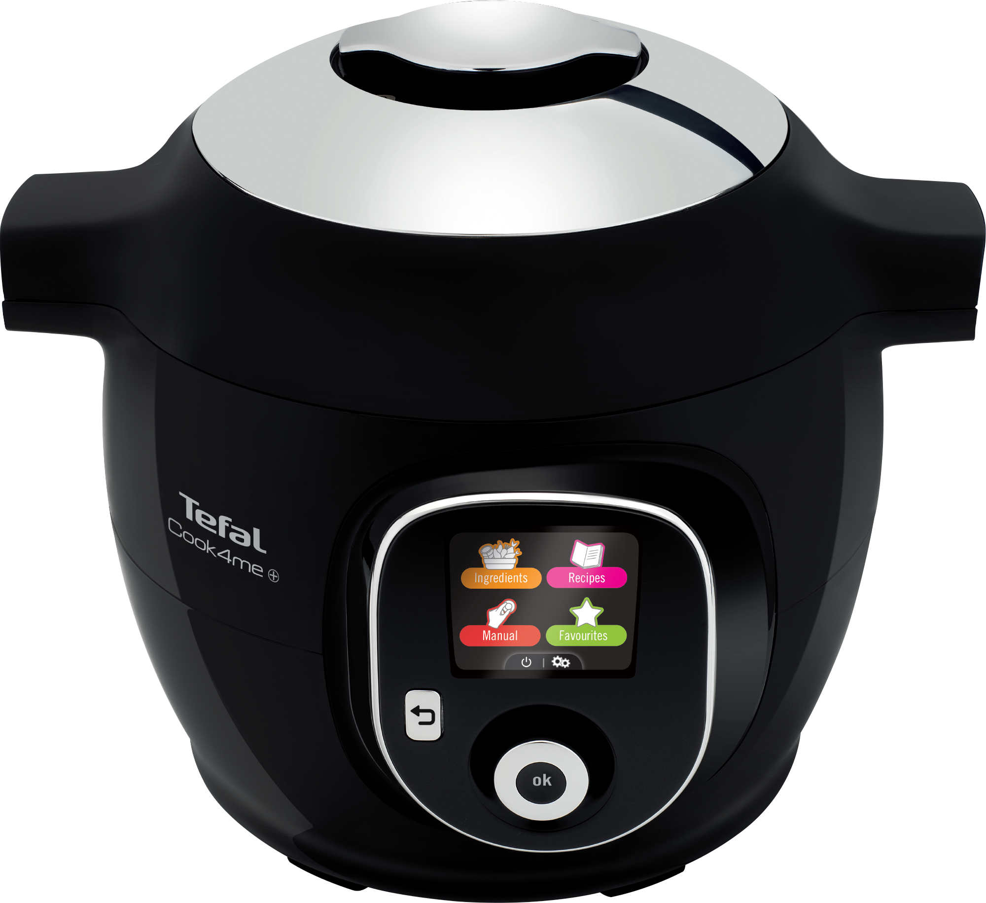 TEFAL CY85X8F2 Cook4Me+ Okos multifunkciós edény fedővel, fekete