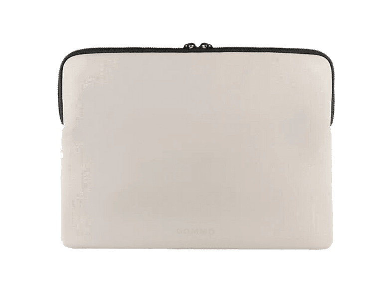 Funda portátil - Tucano Gommo Sleeve, 14", Para Portátiles de 14" o MacBook Air 15" (2023-2024), Impermeable, Bolsillo Exterior, Gris