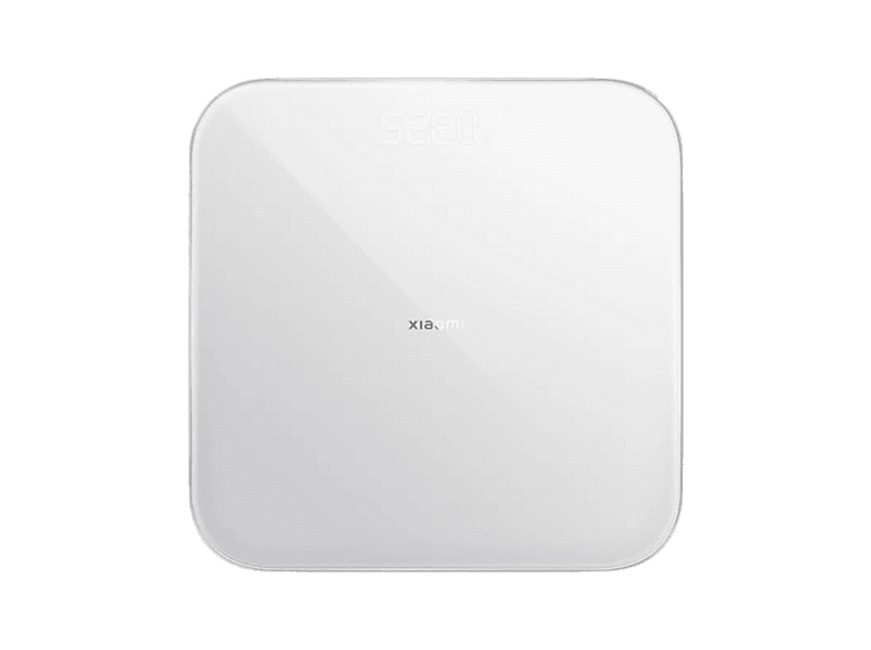 Báscula inteligente - Xiaomi Smart Scale S200, 150 kg, Bluetooth, Vidrio templado y Plástico de Ingeniería, Blanco