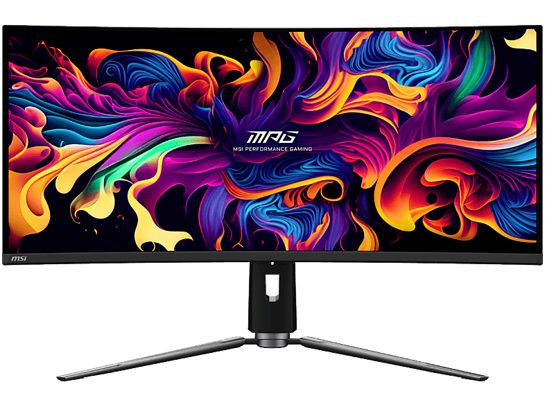 Monitor gaming- MSI MPG 341CQPX QD-OLED, 34.18" UWQHD, 240 Hz, 0.03 ms GTG, OLED, Curvo, G-Sync Compatible