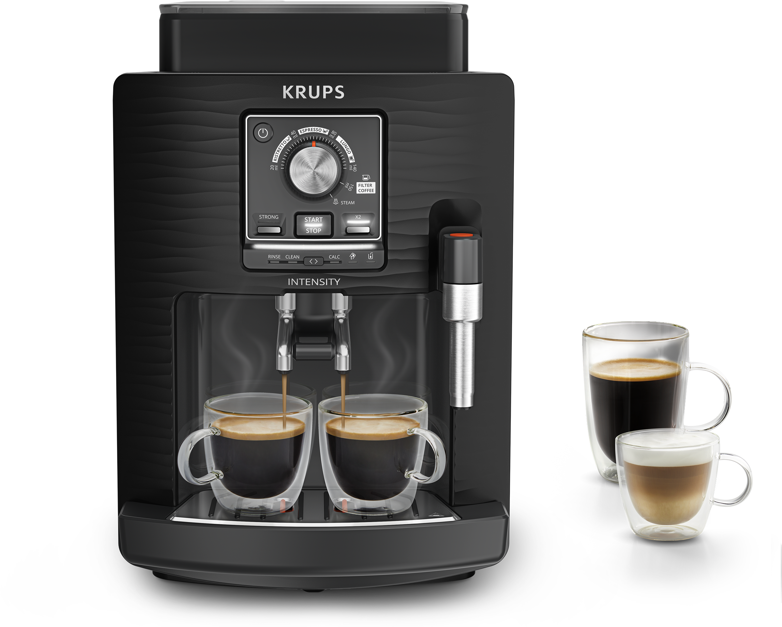 KRUPS EA5008E0 Intensity Automatikus Eszpresszógép 4 Fajta ital
