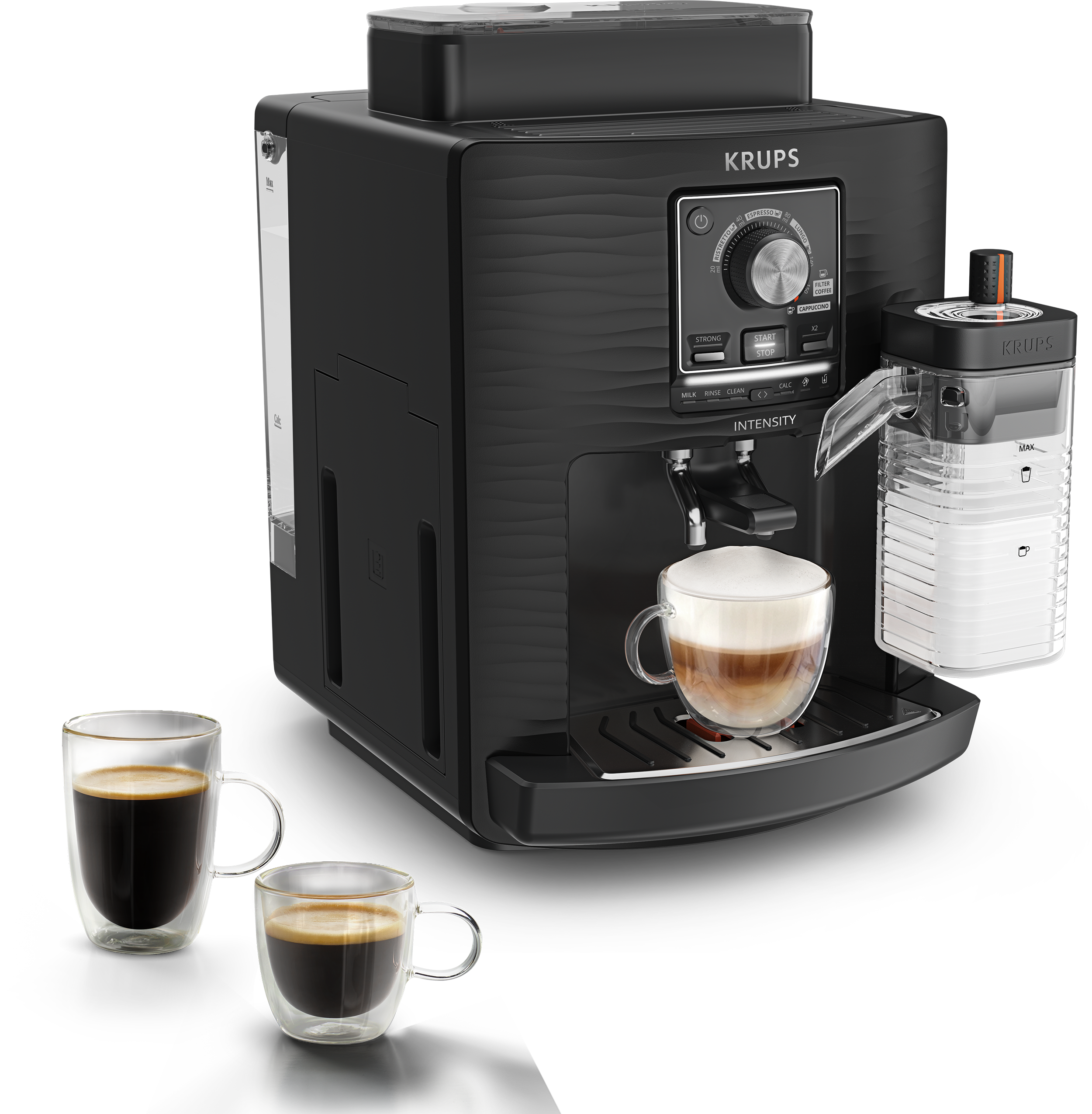 KRUPS EA5028E0 Intensity Milk, Teljesen Automata Kávégép, 5 Fajta Ital