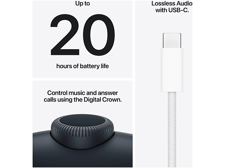 APPLE AirPods Max 2 Over-ear Draadloze hoofdtelefoon met Noise