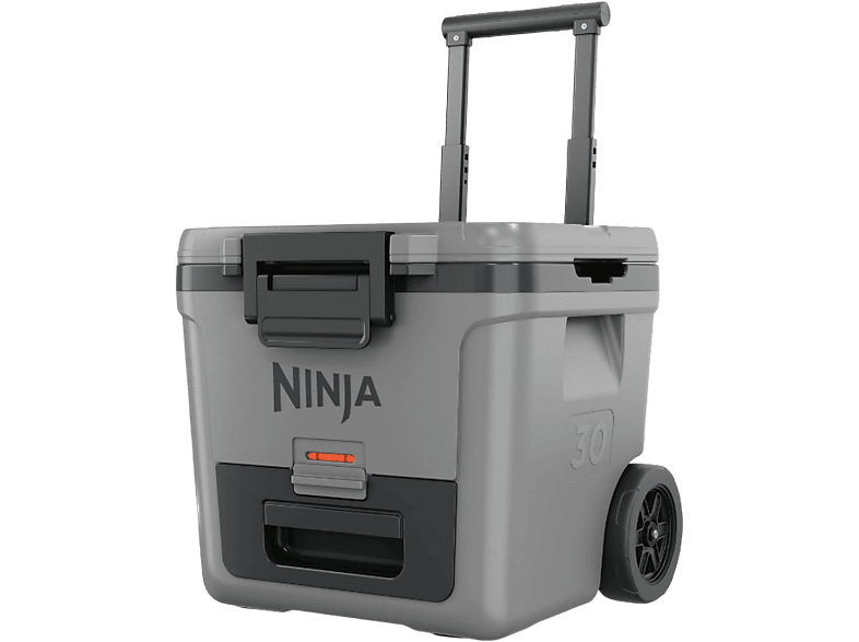 Ninja FB230EUGY FrostVault Kühlbox mit Rädern und Trockenzone (28 l, Grau)