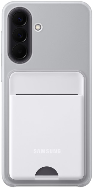 SAMSUNG Galaxy A57 5G kártyatartós hátlap, világos szürke (EF-OA576TJEGWW)