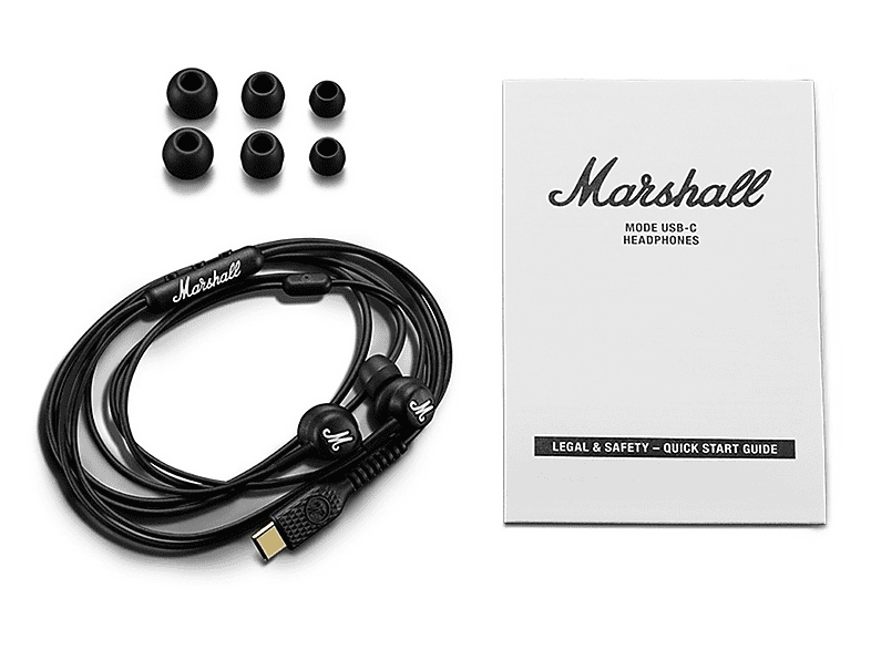 Słuchawki dokanałowe MARSHALL Mode USB-C Czarny – zdjęcie 2