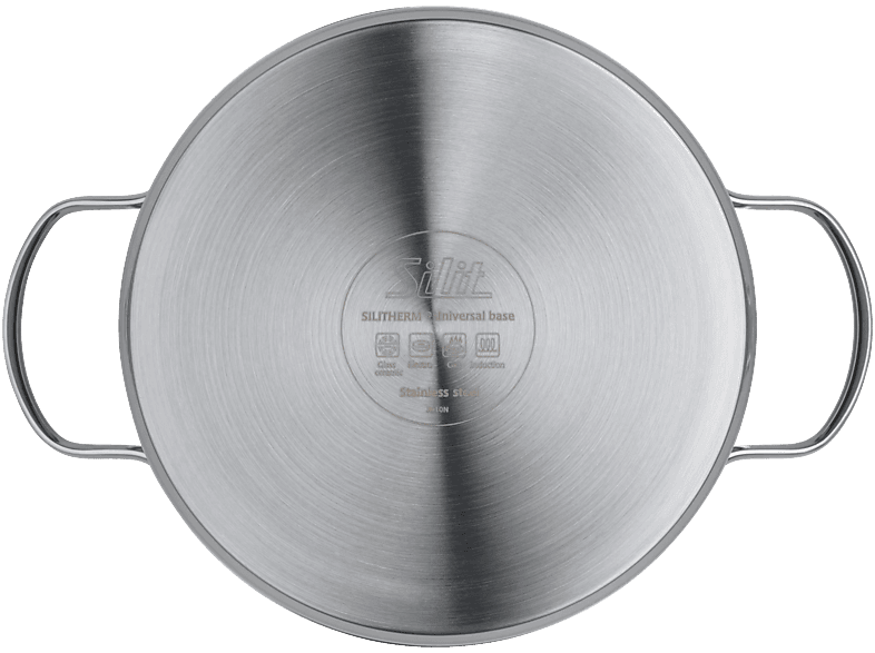 Silit 256731 Toskana Topf-Set (5-teilig, Silitherm®-Allherdboden, alle Herdarten, Silber, Edelstahl) — Foto 5 von 5