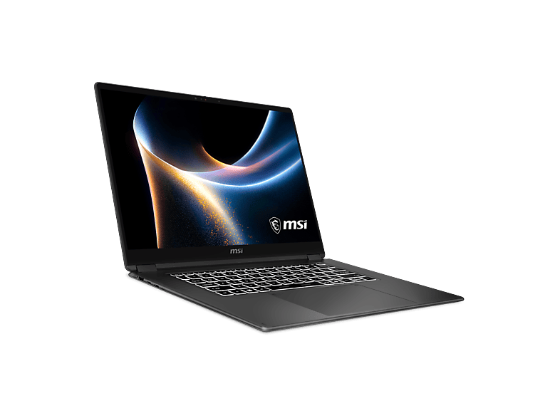 MSI Prestige 16 FLIP AI+ C3MTG-063 Copilot+ PC Intel Core Ultra 9 386H Hybrid (2-in-1) 40,6 cm (16") Touchscreen 2.8K 32 GB LPDDR5x-SDRAM 2 TB SSD Wi-Fi 7 (802.11be) Windows 11 Home Grau