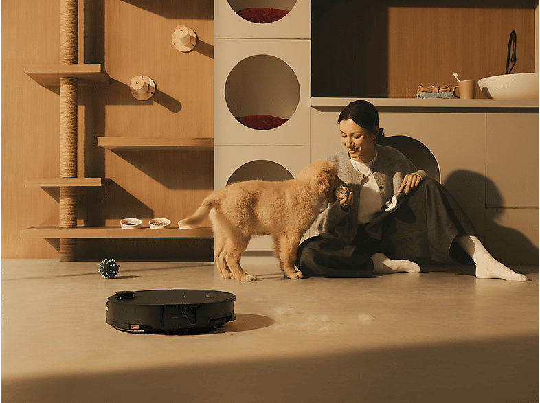 Roborock Saros 20 Sonic Complete Saugroboter mit Wischfunktion (Black, Laufzeit: 190 Minuten, mit Absaugstation, AdaptiLift Chassis 3.0) — Foto 4 von 5