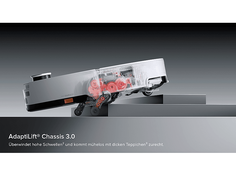 Roborock Saros 20 Sonic Complete Saugroboter mit Wischfunktion (White, Laufzeit: 190 Minuten, mit Absaugstation, AdaptiLift Chassis 3.0) — Foto 4 von 5