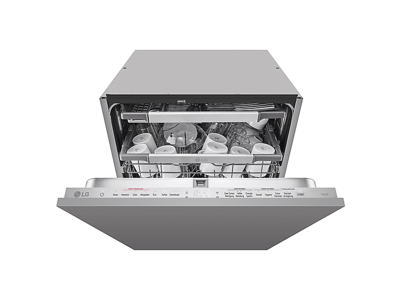Thumbnail - LG DB476TXS Built-in Geschirrspüler (vollintegrierbar, 598 mm breit, 43 dB (A), A)