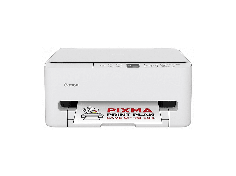 Stampante Inkjet Multifunzione 3 in 1 a colori CANON PIXMA TS6550i, A4, Fronte retro automatico, WiFi, Bianca
