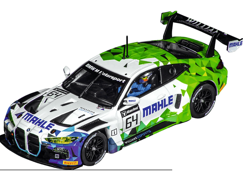 Carrera HYBRID: BMW M4 GT3 Mahle Racing Team, 1:50 (ab 12 Jahren) RC Auto, Mehrfarbig