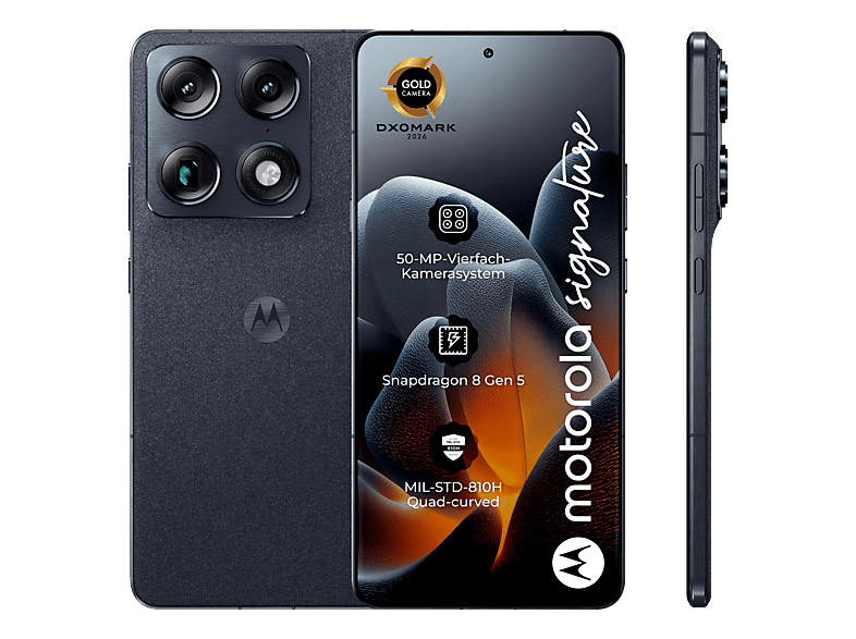 MOTOROLA signature 512 GB PANTONE® Carbon Dual SIM