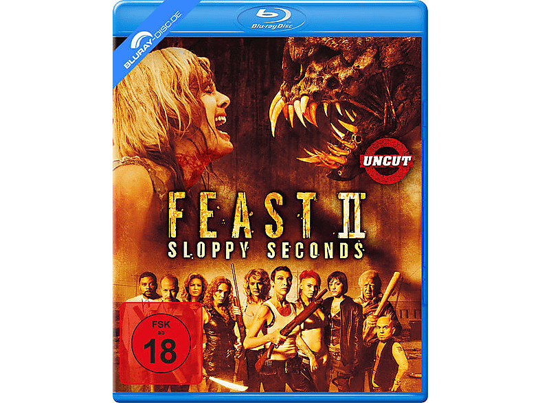 Feast II: Sloppy Seconds (unrated) (uncut) (Blu-ray) Blu-ray (FSK: 18)