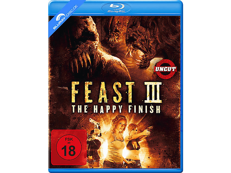 Feast III: The Happy Finish (unrated) (uncut) (Blu-ray) Blu-ray (FSK: 18)