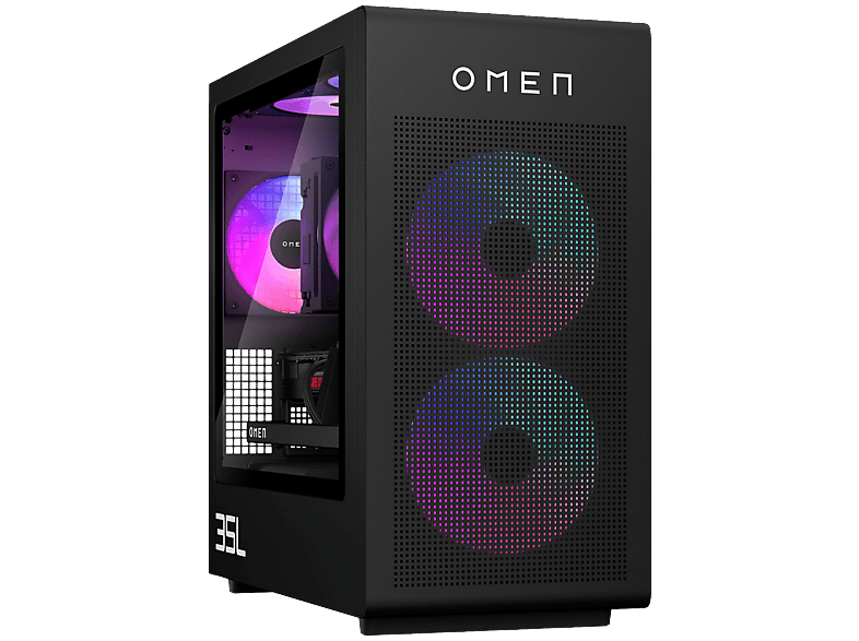 HP Omen 35L Gaming Desktop, AMD Ryzen 7 8700F, 64GB RAM, 1TB SSD, NVIDIA GeForce RTX 5060