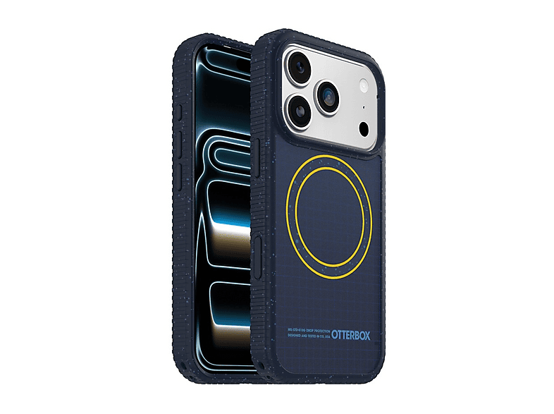 OTTERBOX Sole Series MagSafe Cover per iPhone 17 Pro,super resistente a shock e cadute,sottile, testata 5x norme MIL-STD 810G, Blu