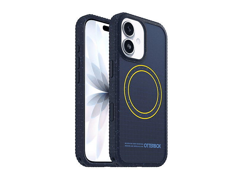 OTTERBOX Sole Series MagSafe Cover per iPhone 17,super resistente a shock e cadute,sottile, testata 5x norme MIL-STD 810G, Blu