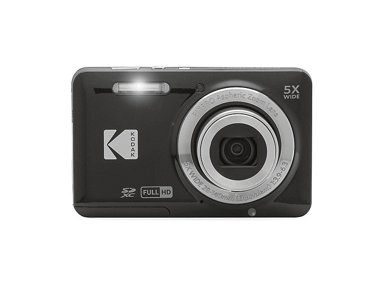 FOTOCAMERA DIGITALE KODAK X55 Zoom ottico 5x, 16,35 megapixel, Nero