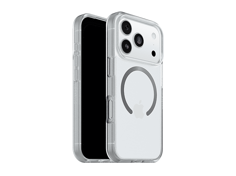 OTTERBOX React Series MagSafe Cover per iPhone 17 Pro,super resistente a shock e cadute,ultrasottile, testata norme MIL-STD 810G, Trasparente