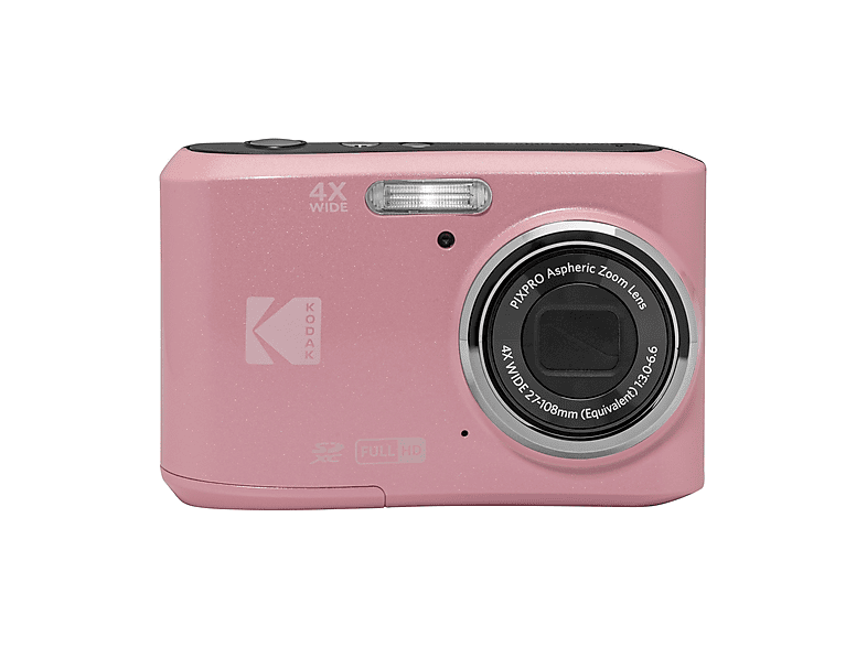 FOTOCAMERA DIGITALE KODAK PixPro FZ45 Zoom ottico 4x, 16,35 megapixel, Rosa