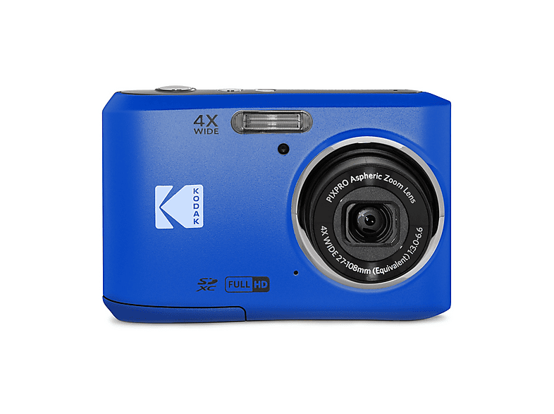 FOTOCAMERA DIGITALE KODAK PixPro FZ45 Zoom ottico 4x, 16,35 megapixel, Blu