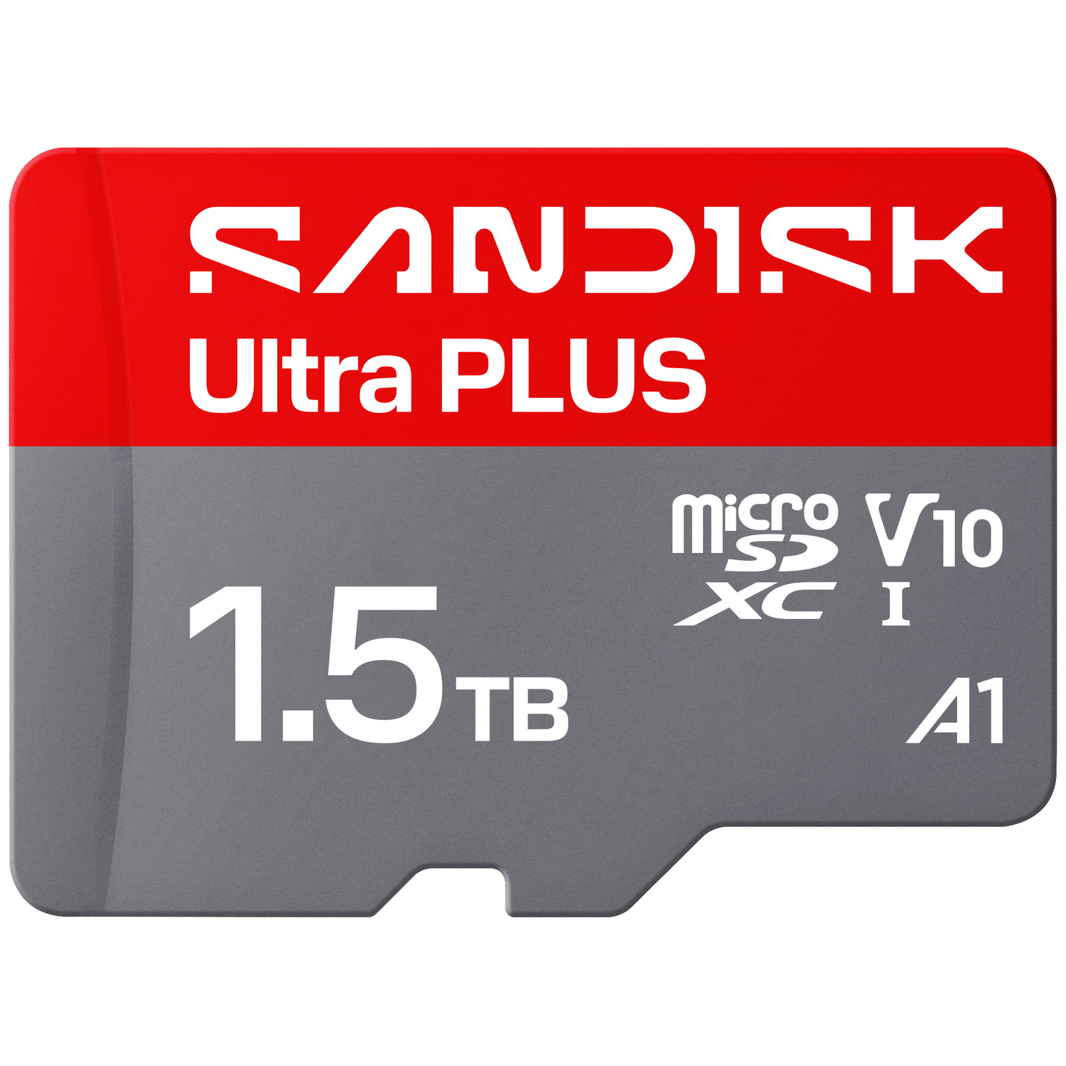 SanDisk Ultra PLUS microSDXC kaart, 1.5TB, A1, V10.