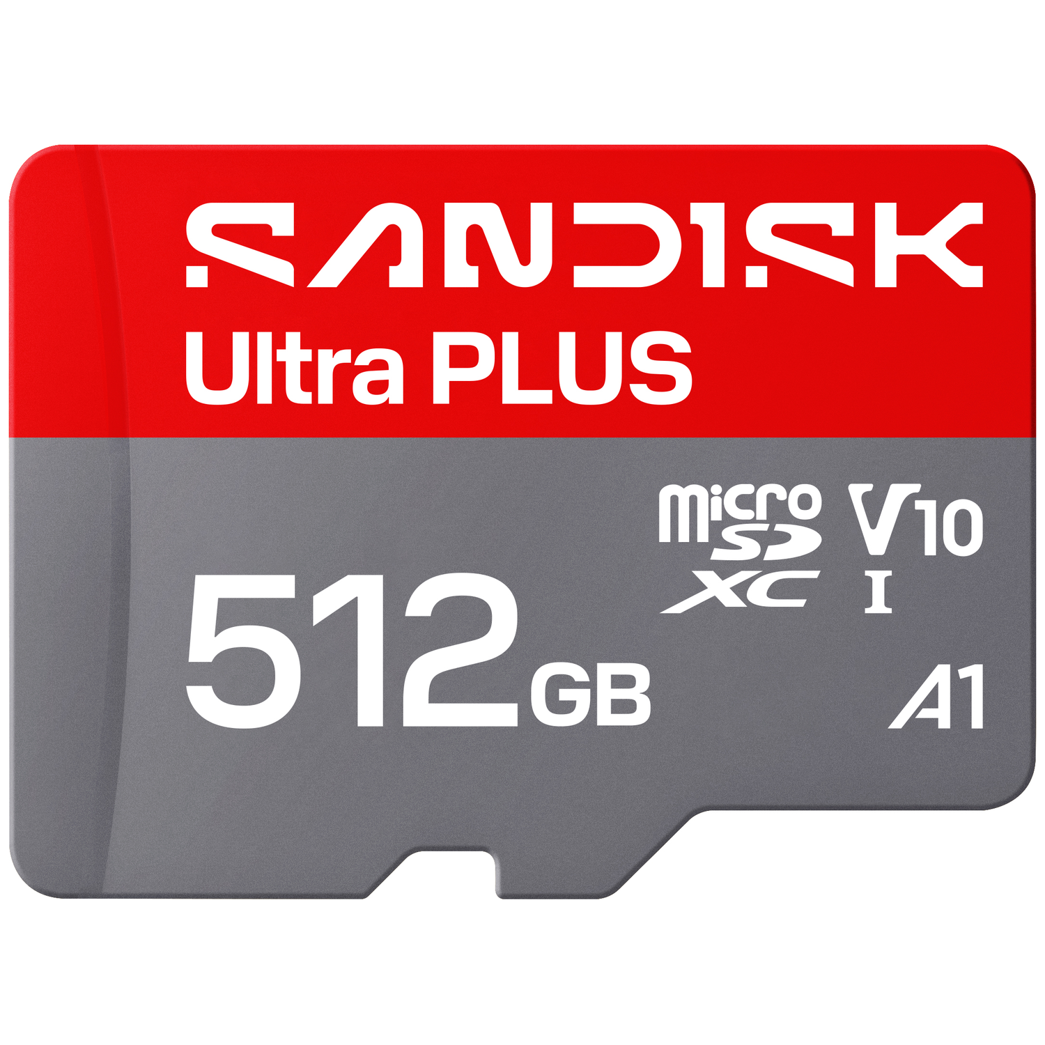 SanDisk Ultra PLUS 512GB microSDXC I A1 geheugenkaart