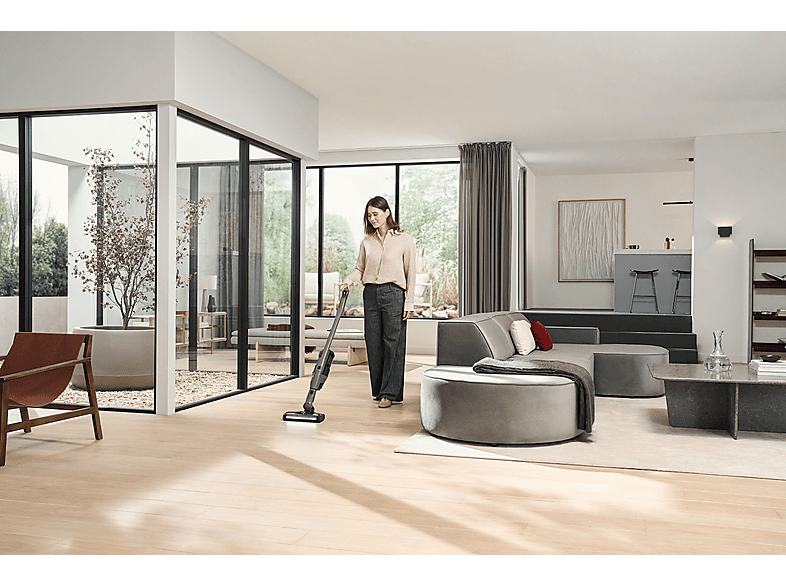 Miele Triflex HX3 Hardfloor Akku-Staubsauger (Akkulaufzeit: bis zu 70 min. (Min-Stufe), Casagrau) — Foto 4 von 5