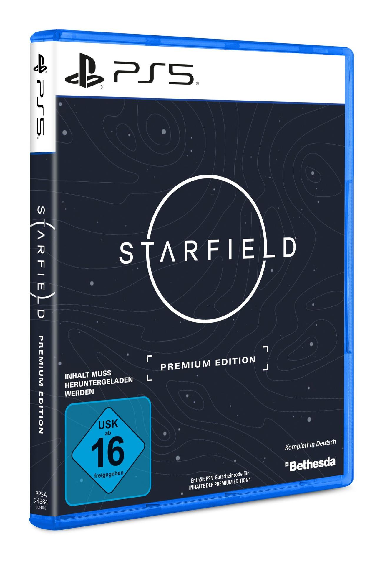 PlayStation 5 Spiel "Starfield" Premium Edition Hülle, USK 16.