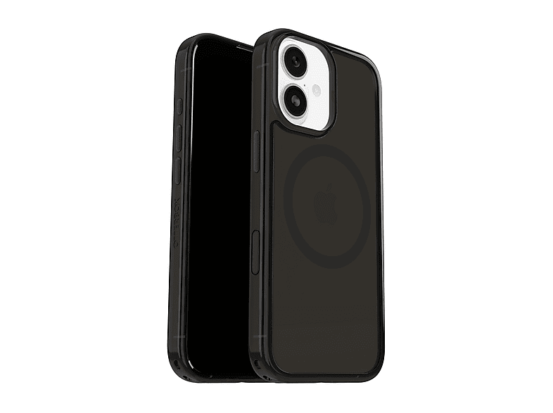 OTTERBOX Symmetry Series Clear MagSafe Cover per iPhone 17,super resistente a shock e cadute,sottile, testata 3x norme MIL-STD 810G, Black Mist