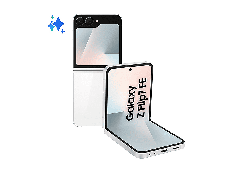 SAMSUNG Galaxy Z Flip7 FE 256GB, 256 GB, White