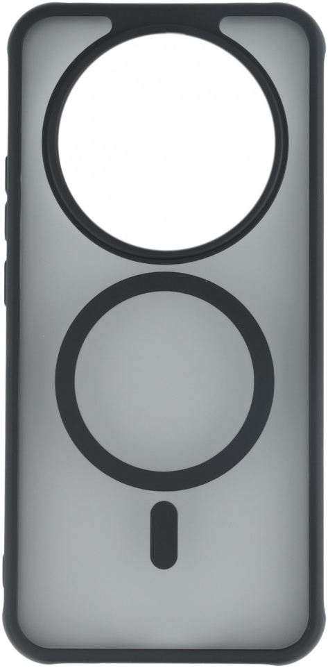 CASE AND PRO Honor Magic 8 Lite mágneses szilikon tok, fekete (MAG-HONM8L-BK)