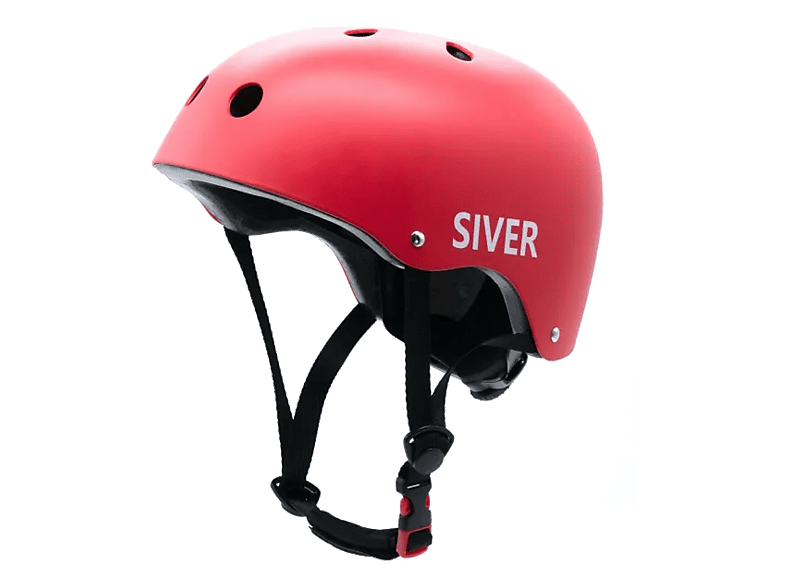Kask rowerowy MOTUS Siver Czerwony M