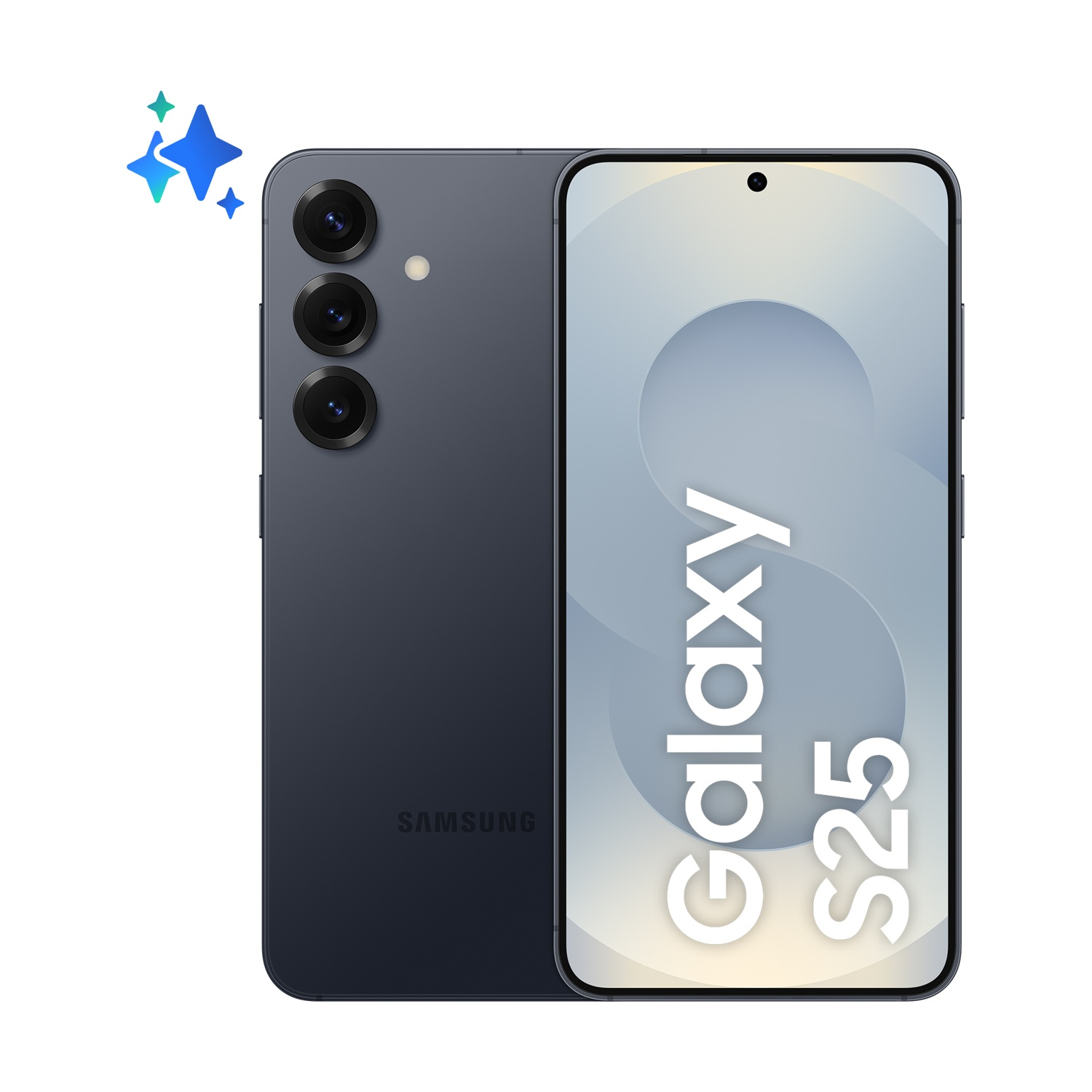 Samsung Galaxy S25 128Gb, 128 GB, Black/Blue Smartphone