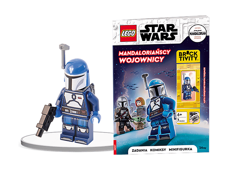 Książka z klockami LEGO Star wars. Mandaloriańscy Wojownicy