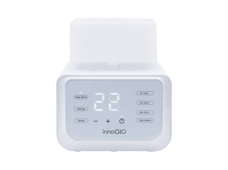 Sterylizator i podgrzewacz do butelek INNOGIO GIOwarm Fast Duo Biały
