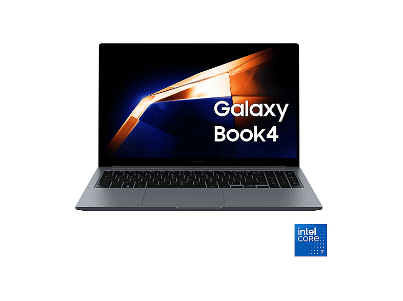 SAMSUNG Galaxy Book4 15.6 Core7 NOTEBOOK, 15,6 '', processore Intel® Core 7 150U, Iris® Xᵉ, RAM 16 GB, 512 GB SSD, Grey, Windows 11 Home