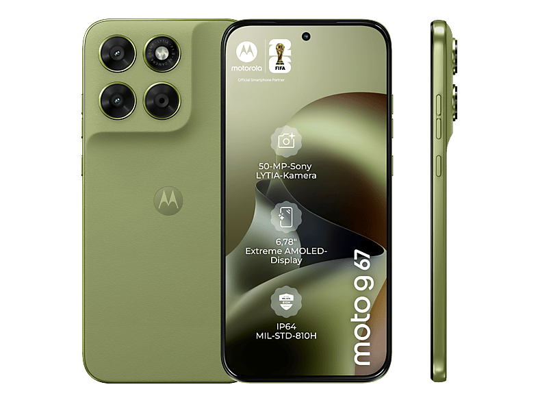 MOTOROLA moto g67 128 GB PANTONE® Nile Dual SIM